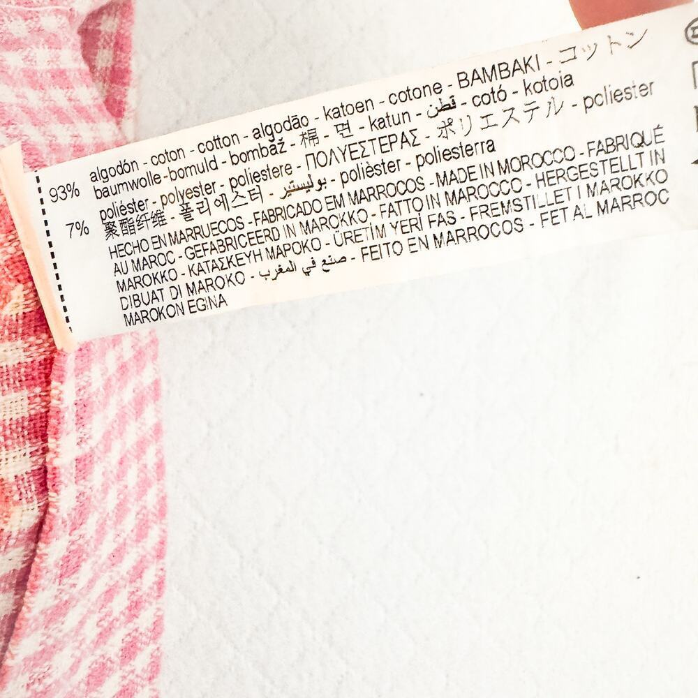 Zara Plaid Gingham Checkered Patterned Flat Front… - image 7